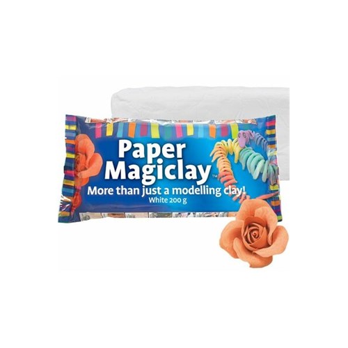 Paper Magiclay 200g White Flat Pack_2